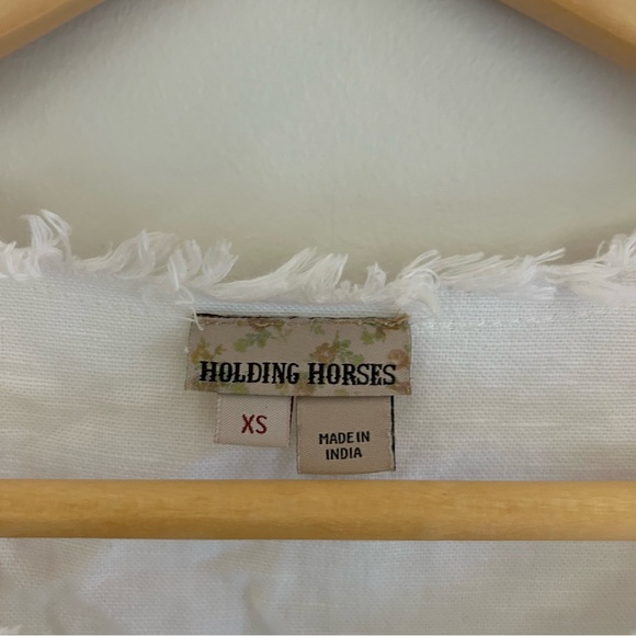 Anthropologie Holding Horses White Fruit Summer Dress size XS - Picture 2 of 6